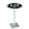 Holland Bar Stool Co 36" Chrome Los Angeles Kings Pub Table L217C3628LAKing - alternate 1